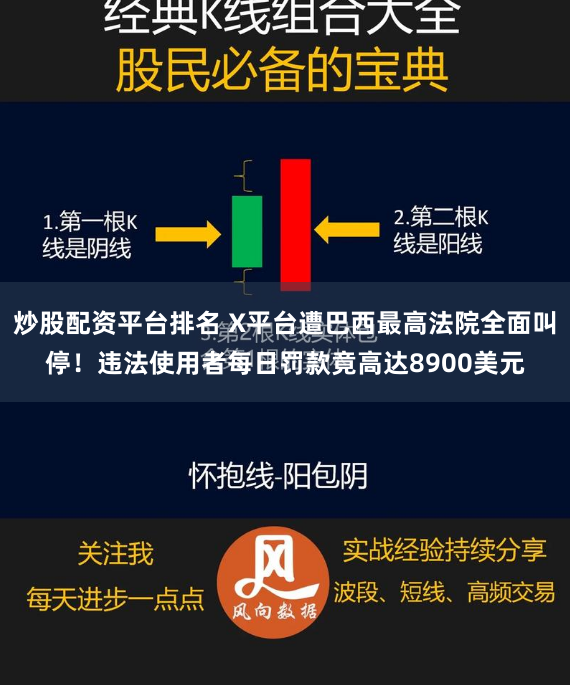 炒股配資平臺排名 X平臺遭巴西最高法院全面叫停！違法使用者每日罰款竟高達8900美元